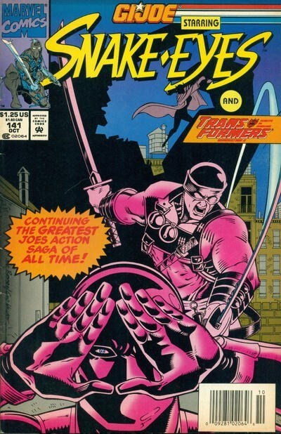 G.I. JOE: A REAL AMERICAN HERO #141B