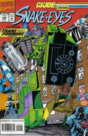 G.I. JOE: A REAL AMERICAN HERO #142