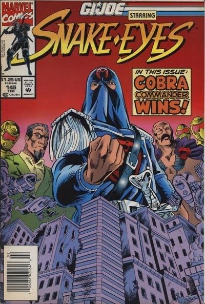 G.I. JOE: A REAL AMERICAN HERO #145B