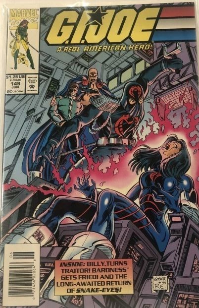 G.I. JOE: A REAL AMERICAN HERO #149B