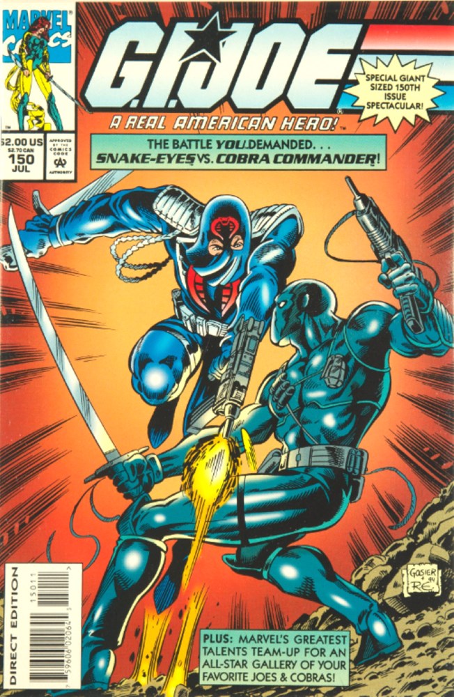 G.I. JOE: A REAL AMERICAN HERO #150