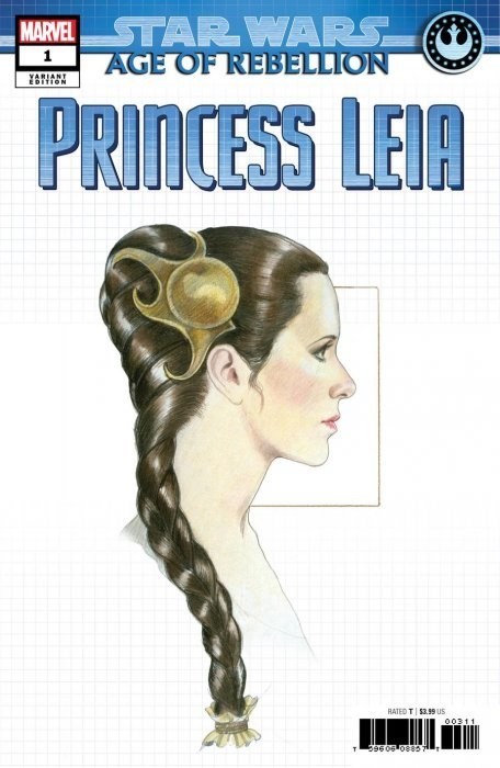 STAR WARS: AGE OF REBELLION - PRINCESS LEIA #1D