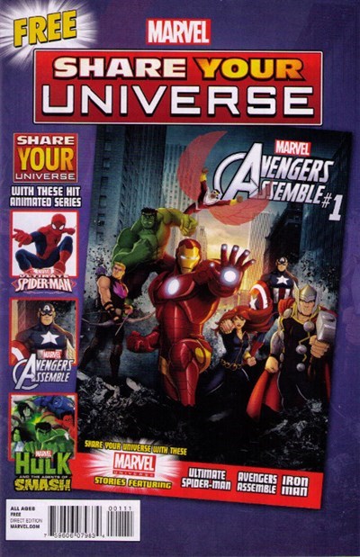 MARVEL SHARE YOUR UNIVERSE SAMPLER #1