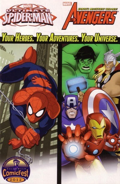 MARVEL UNIVERSE AVENGERS AND ULTIMATE SPIDER-MAN #1-HCF
