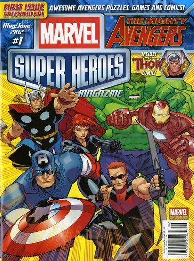 MARVEL SUPER HEROES MAGAZINE #1