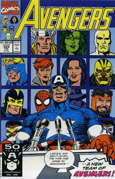 AVENGERS #329