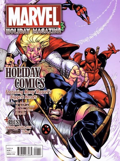MARVEL HOLIDAY MAGAZINE 2010 #1