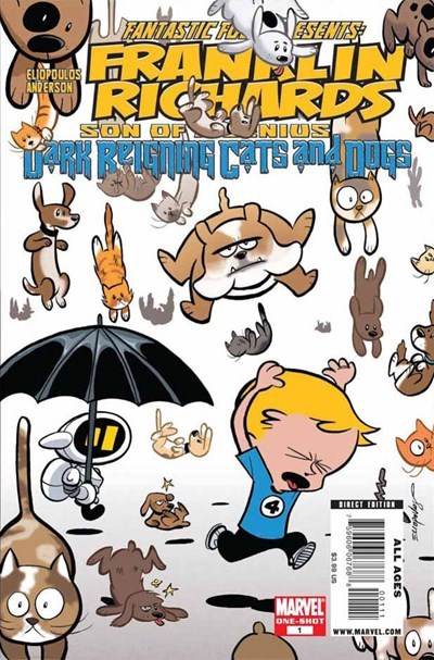 FRANKLIN RICHARDS: DARK REIGNING CATS AND DOGS #1