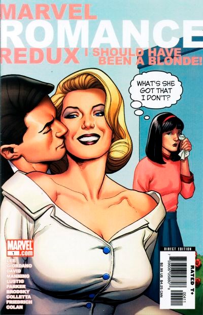 MARVEL ROMANCE REDUX: I SHOULD HAVE BEEN A BLONDE #1 (4)