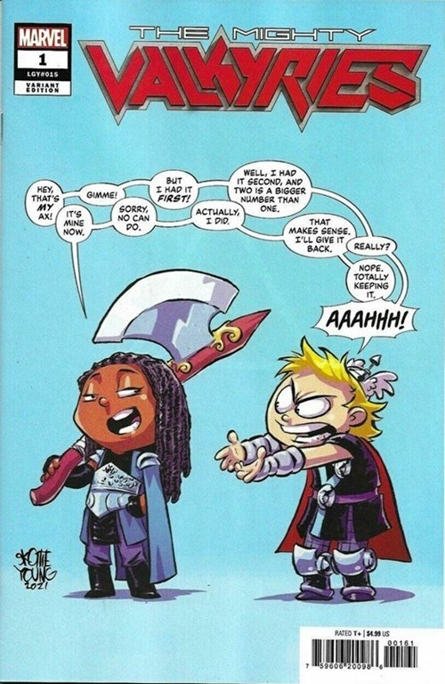 THE MIGHTY VALKYRIES #1C