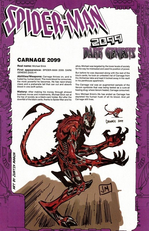SPIDER-MAN 2099: DARK GENESIS #1-RI