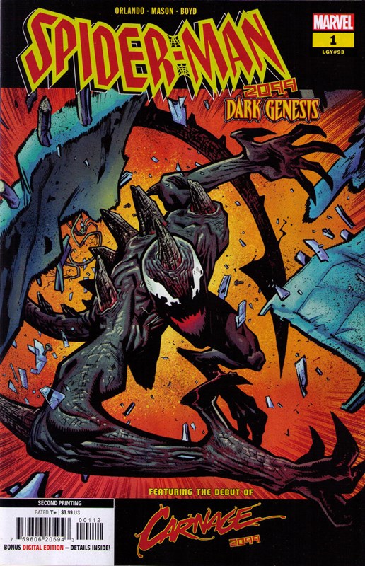SPIDER-MAN 2099: DARK GENESIS #1-2nd