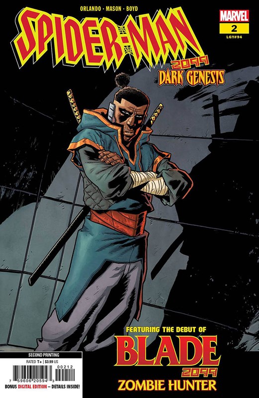 SPIDER-MAN 2099: DARK GENESIS #2-2nd