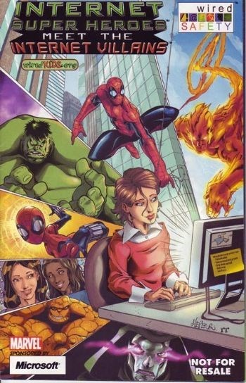 INTERNET SUPER-HEROES MEET THE INTERNET VILLAINS #1