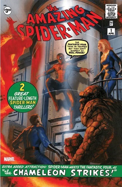AMAZING SPIDER-MAN: FACSIMILE EDITION #1-CARNI