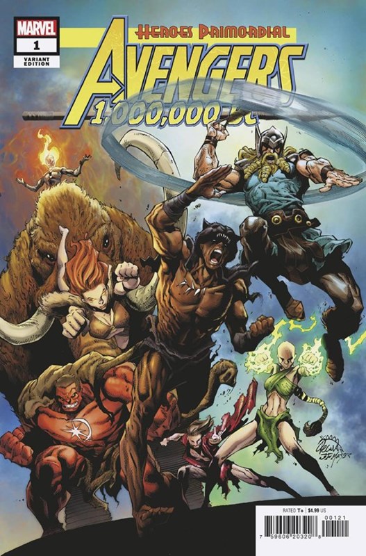 Avengers 1000000 B.C. #1B