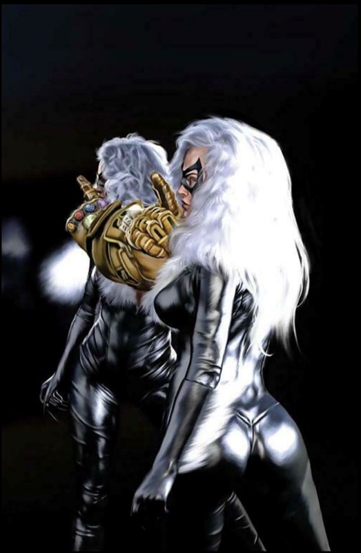 Giant-Size Black Cat: Infinity Score #1-ILLUM-B