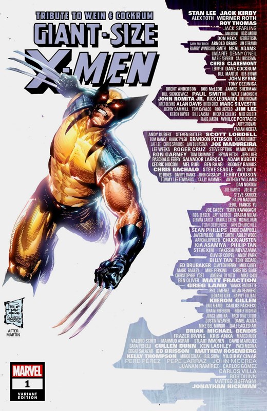 GIANT-SIZE X-MEN: TRIBUTE TO WEIN & COCKRUM #1-BFKRS