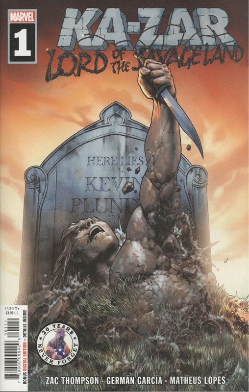 KA-ZAR: LORD OF THE SAVAGE LAND #1