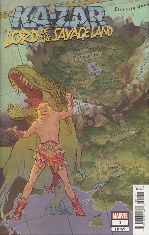 KA-ZAR: LORD OF THE SAVAGE LAND #1-RI