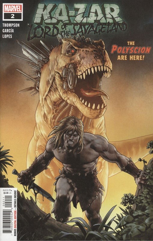 KA-ZAR: LORD OF THE SAVAGE LAND #2
