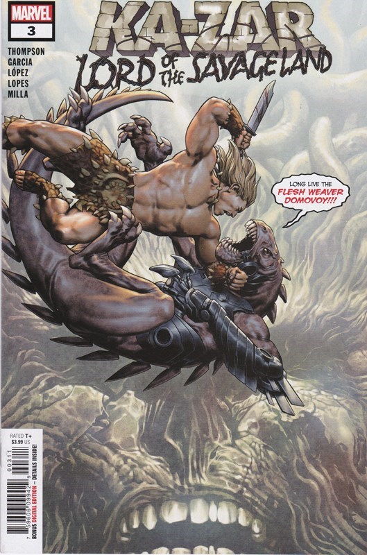 KA-ZAR: LORD OF THE SAVAGE LAND #3