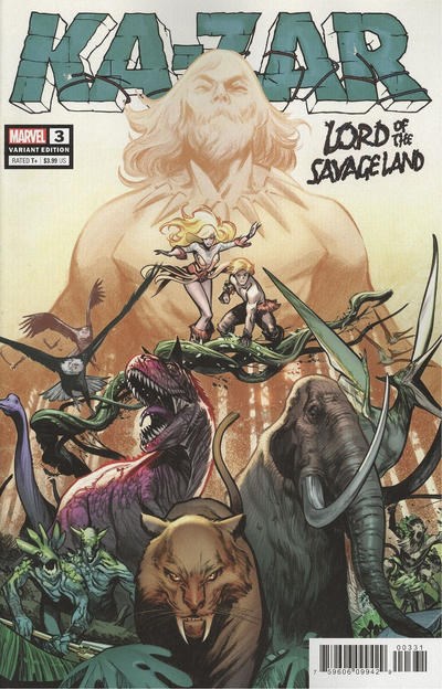 KA-ZAR: LORD OF THE SAVAGE LAND #3B