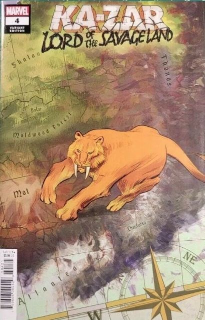 KA-ZAR: LORD OF THE SAVAGE LAND #4B