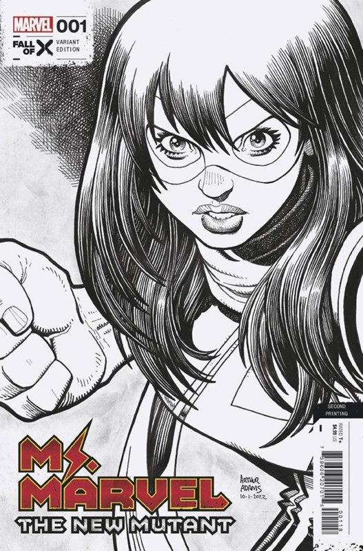 MS. MARVEL: THE NEW MUTANT #1-RI-2nd
