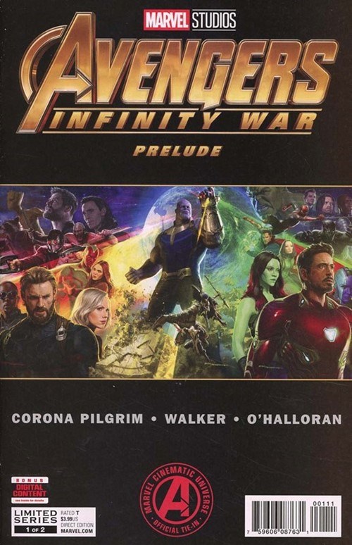 MARVEL'S AVENGERS: INFINITY WAR PRELUDE #1 #1