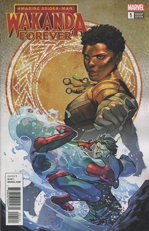 AMAZING SPIDER-MAN: WAKANDA FOREVER #1B