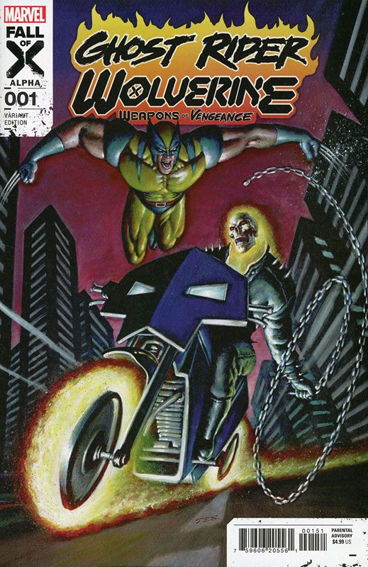 GHOST RIDER/WOLVERINE: WEAPONS VENGEANCE ALPHA #1B