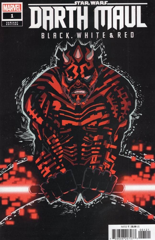 Star Wars: Darth Maul - Black, White & Red #1B