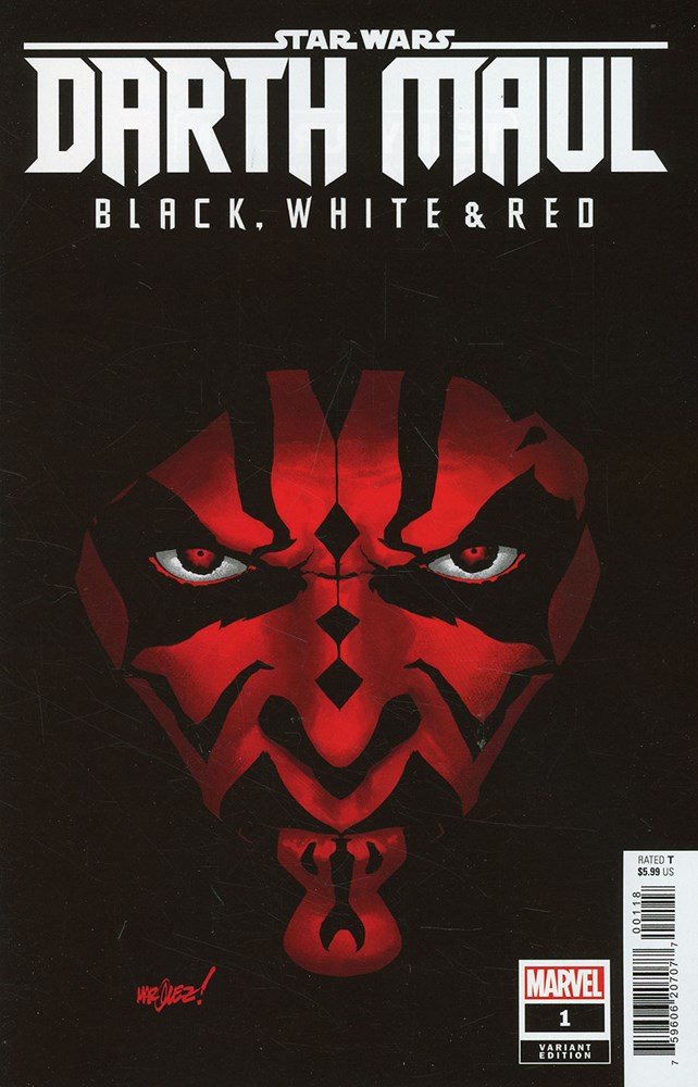 Star Wars: Darth Maul - Black, White & Red #1-RI