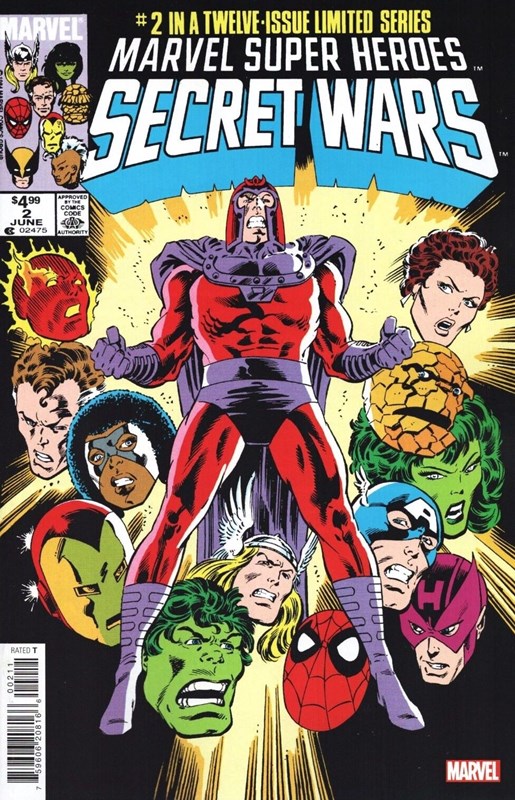 MARVEL SUPER-HEROES: SECRET WARS: FACSIMILE EDITION #2
