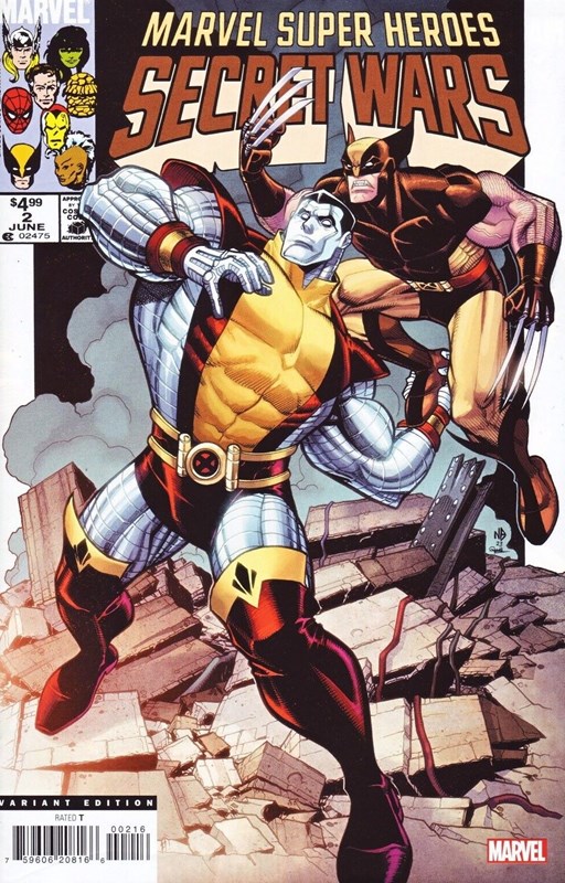 MARVEL SUPER-HEROES: SECRET WARS: FACSIMILE EDITION #2-RI