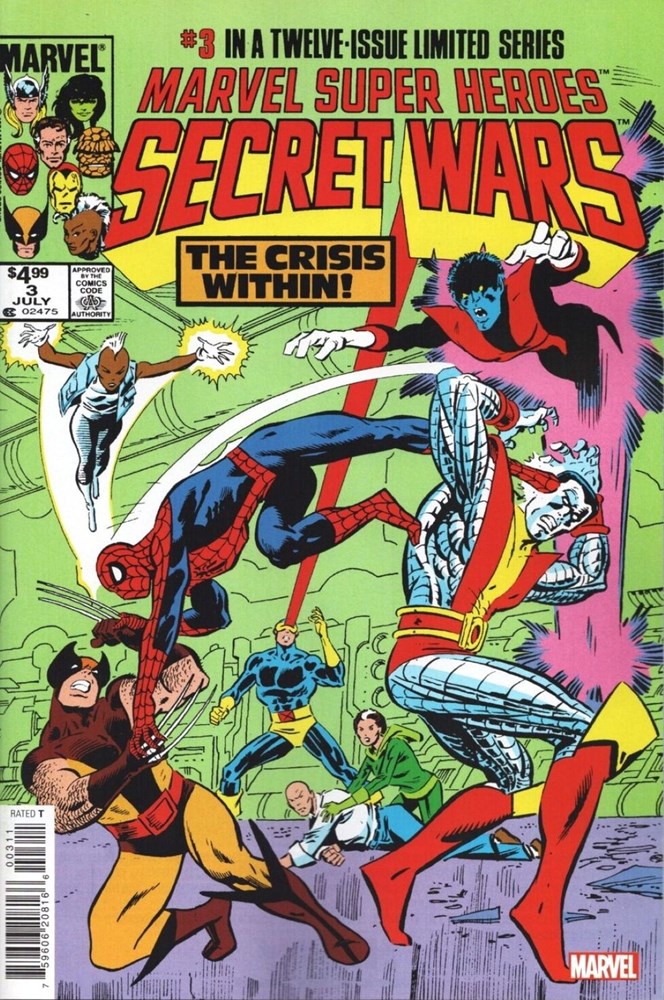 MARVEL SUPER-HEROES: SECRET WARS: FACSIMILE EDITION #3