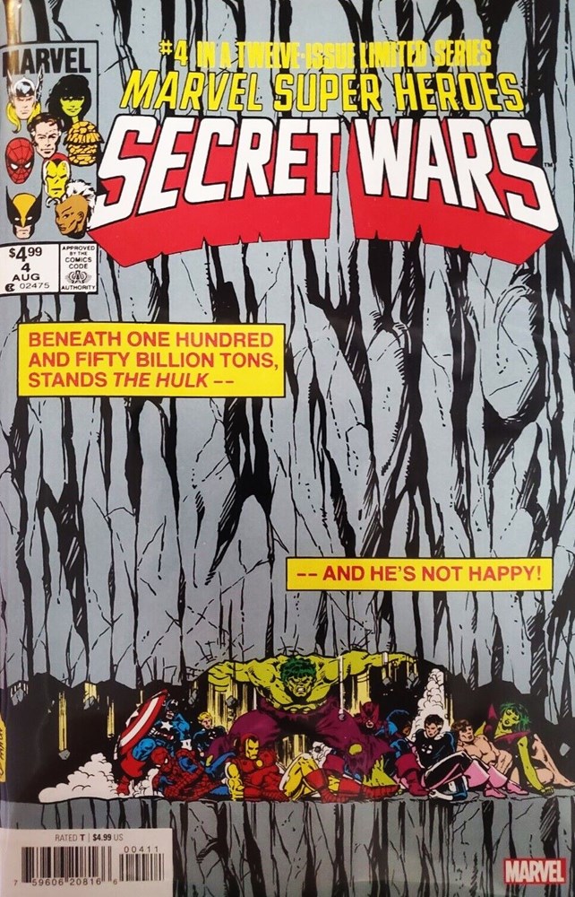 MARVEL SUPER-HEROES: SECRET WARS: FACSIMILE EDITION #4