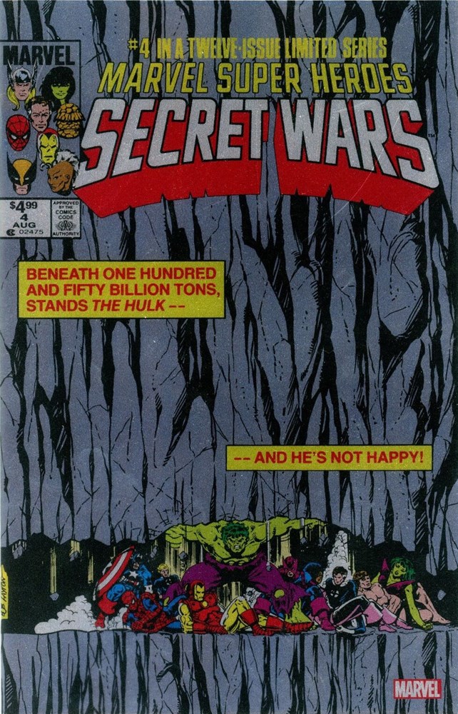 MARVEL SUPER-HEROES: SECRET WARS: FACSIMILE EDITION #4B