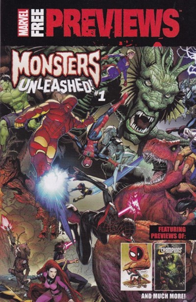 MARVEL FREE PREVIEWS MONSTERS UNLEASHED #1