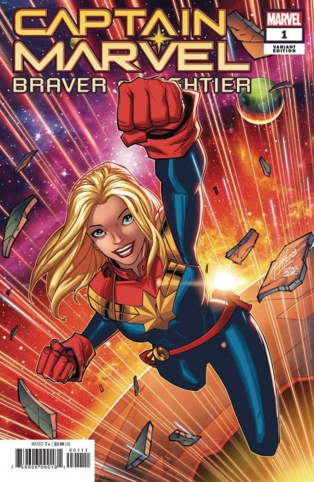 CAPTAIN MARVEL: BRAVER & MIGHTIER #1B