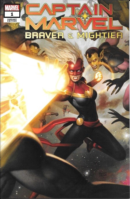 CAPTAIN MARVEL: BRAVER & MIGHTIER #1-MYSHP