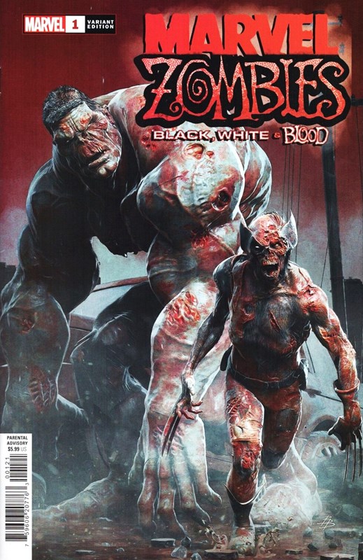 MARVEL ZOMBIES: BLACK, WHITE & BLOOD #1C
