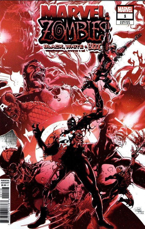 MARVEL ZOMBIES: BLACK, WHITE & BLOOD #1-RI