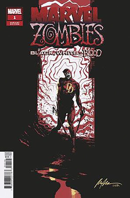 MARVEL ZOMBIES: BLACK, WHITE & BLOOD #1-RI-B