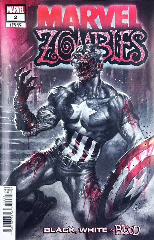 MARVEL ZOMBIES: BLACK, WHITE & BLOOD #2B