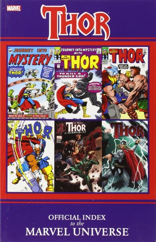 THOR: OFFICIAL INDEX TO THE MARVEL UNIVERSE #1