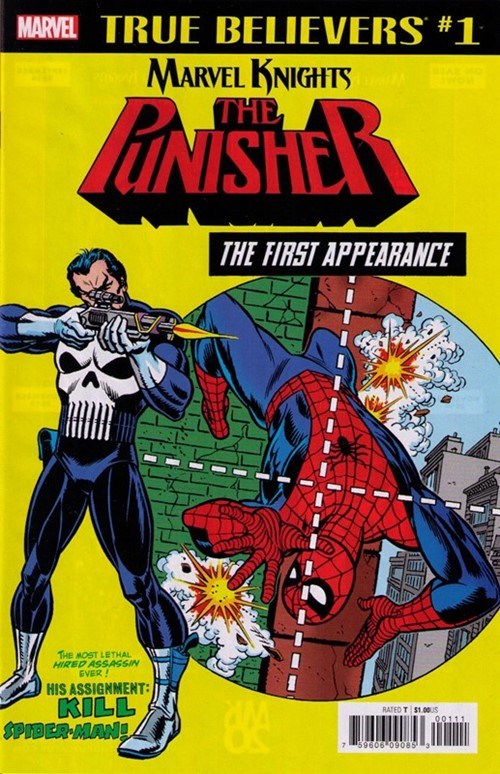 TRUE BELIEVERS: MARVEL KNIGHTS 20TH ANNIVERSARY -- PUNISHER: THE FIRST APPEARANCE #1