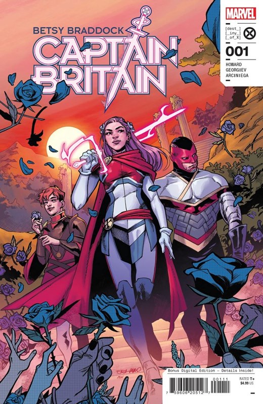 Betsy Braddock Captain Britain #1