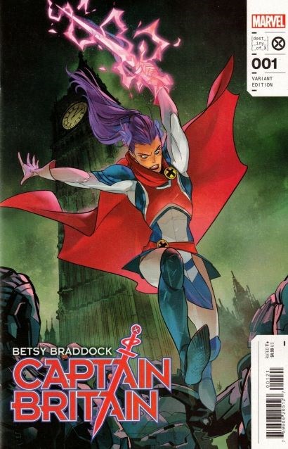 Betsy Braddock Captain Britain #1-RI